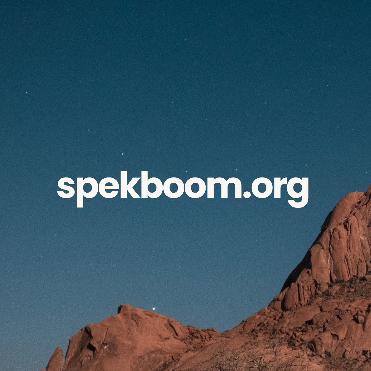 Spekboom