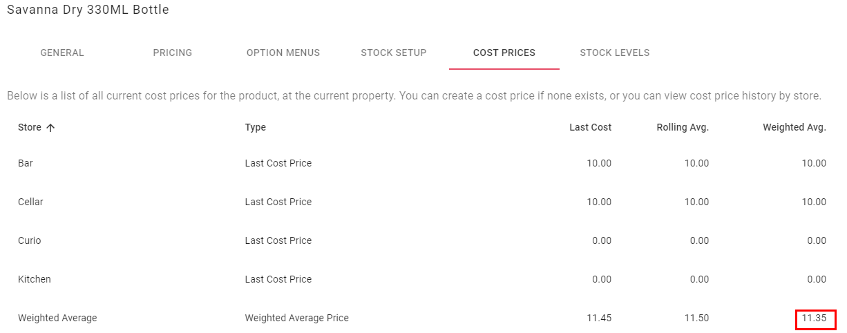 How do I calculate Weighted Average Cost?